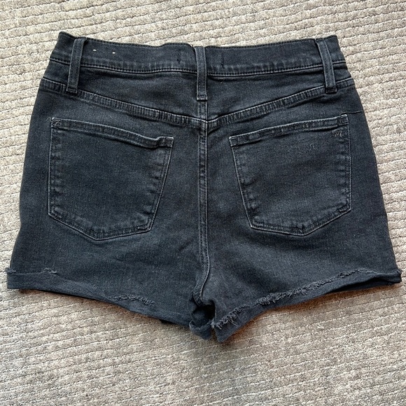 Women’s Madewell black denim shorts - size 27 - Picture 5 of 5